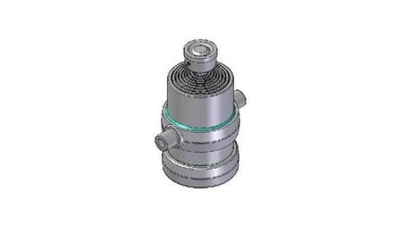 8003S -TELESCOPISK CYLINDER STANDARD/BOLL 8 STEG RESA 1700 DIAMETER 190