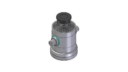 8011S - TELESCOPISK CYLINDER STANDARD/BALL 8 STEG RESA 1995 DIAMETER 240