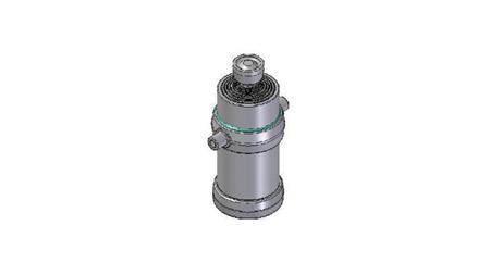 8023S -TELESCOPISK CYLINDER STANDARD/BALL 8 TRIN REJSE 2685 DIAMETER 215