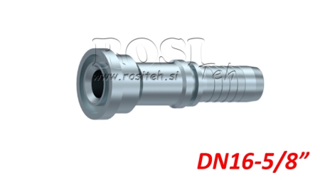 HYDRAULIC FITTING KOMATSU STRAIGHT DN16MM-FLANGE D5/8