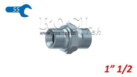 HYDRAULIC DOUBLE SCREW JACK BSP 1 1/2