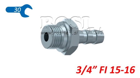 HIDRAULIKUS IDOM FÉRFI 3/4 ZA GUMI CSŐ FI 15-16