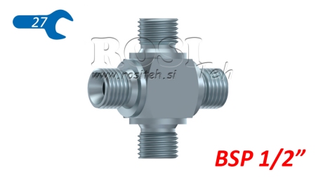 HYDRAULIK T KOM BSP MÄNNLICH KREUZ 1/2