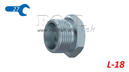 HYDRAULISCHE PLUG (18L) M26X1,5