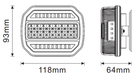 LED MAGNETILGUSE KOMPLEKT – JUHTMETA 12/24V KANBUS