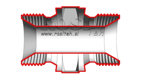 HYDRAULISK DIVERTER BSP 5/8