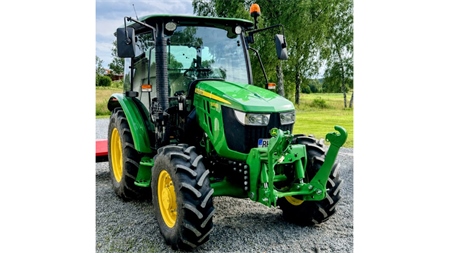UNIVERSAL KIT FRONT HYDRAULICS CAT. 2 FOR TRACTOR 1500 KG - GREEN (RAL 6001)