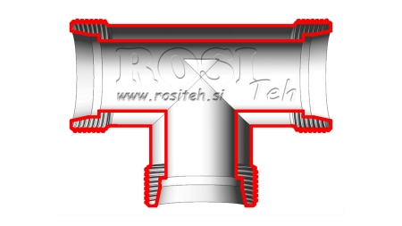 HIDRAULISKAIS T-PIECE L-12 AR UZGRIEŽNI