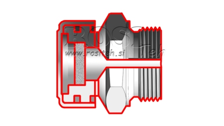 HIDRAULINIS VENTILIS PTO 3/8