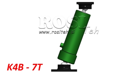 CILINDRU TELESCOPIC 4 EXTENSII  1050MM K4B-7T