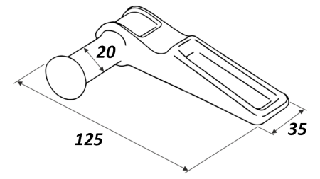 MAROTTA KAIRĖS PUSĖS UŽSPAUDIMO ĮRENGINYS