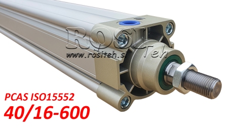 PNEUMATIC CYLINDER PCAS 40/16-600 BE ISO15552