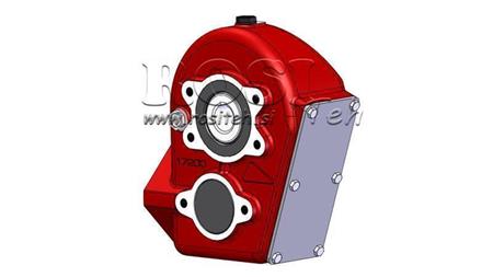 RIDUTTORE - MOLTIPLICATORE RT210 PER MOTORE IDRAULICO MP/MR/MS relazioni 16,4:1