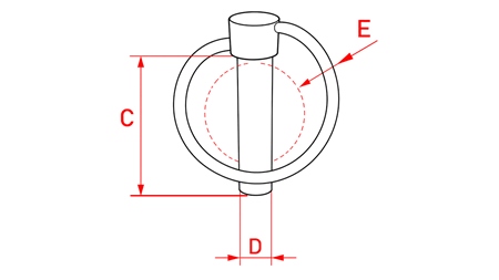 KLAPPSTECKER 10 mm (6 Stück)