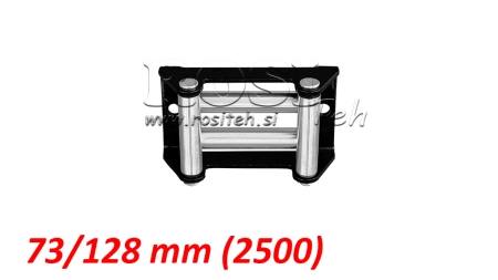 GÖRGŐS KÖTÉLVEZETŐ ACÉLKÖTÉLHEZ (2500) 73x128