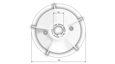 ELECTRIC MOTOR FAN MS 100