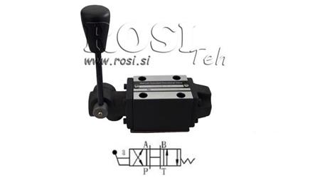 ХИДРАВЛИЧЕН РЪЧЕН КЛАПАН CETOP N3