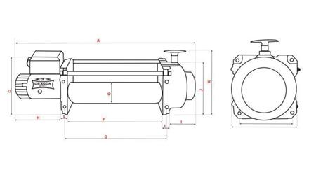 24 V ELEKTRISK WINCH DWT 15000 HDL - 6803 kg