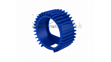BESCHERMENDE RUBBER VOOR MANOMETER DN63 - BLAUW
