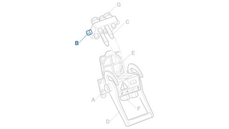 PARAFUSOS PARA MULTI-FASTER PARTE MÓVEL