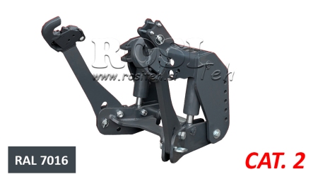 KOMPLETNÝ TROJBODOVÝ ZÁVES NA TRAKTOR UNIVERZÁLNY 2KAT PRE TRAKTOR 1500kg