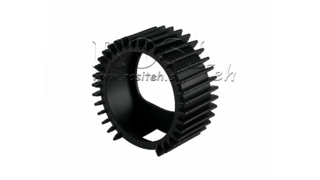 BESCHERMENDE RUBBER VOOR MANOMETER DN63 - ZWART