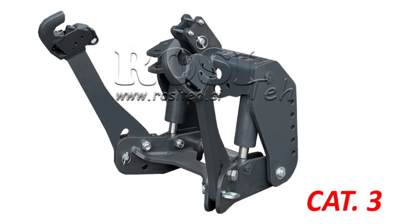 KIT UNIVERSALE IDRAULICO ANTERIORE 3KAT PER TRACTOR 2250KG