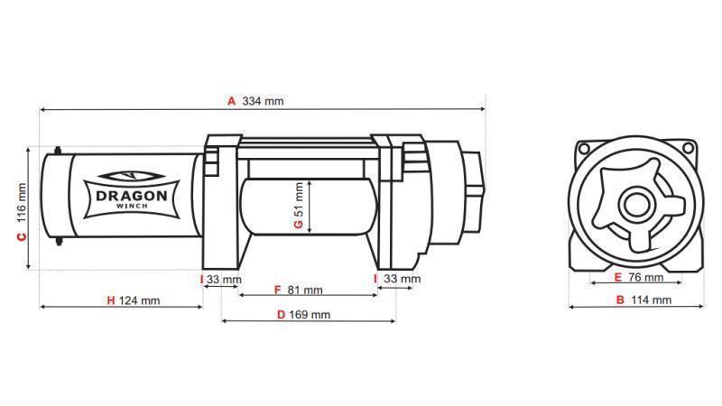 12 V ELEKTROMOS KÖTŐDŐ DWH 4500 HD - 2041 kg