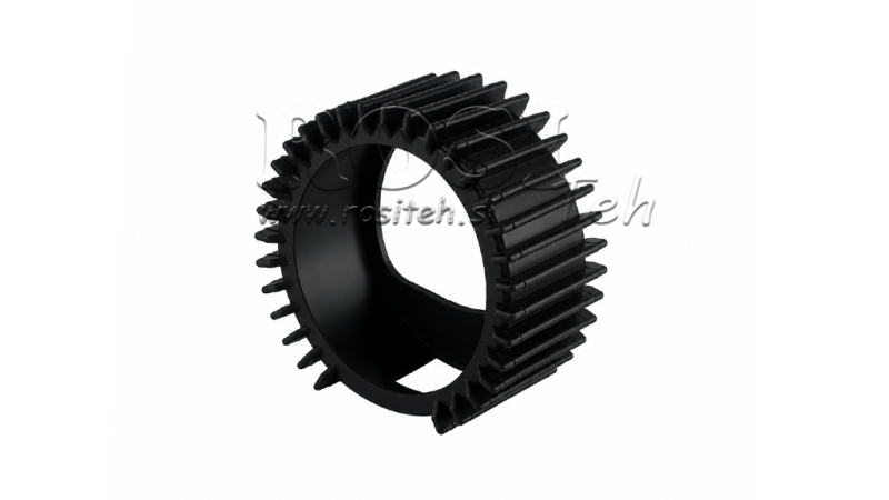 BESCHERMENDE RUBBER VOOR MANOMETER DN63 - ZWART