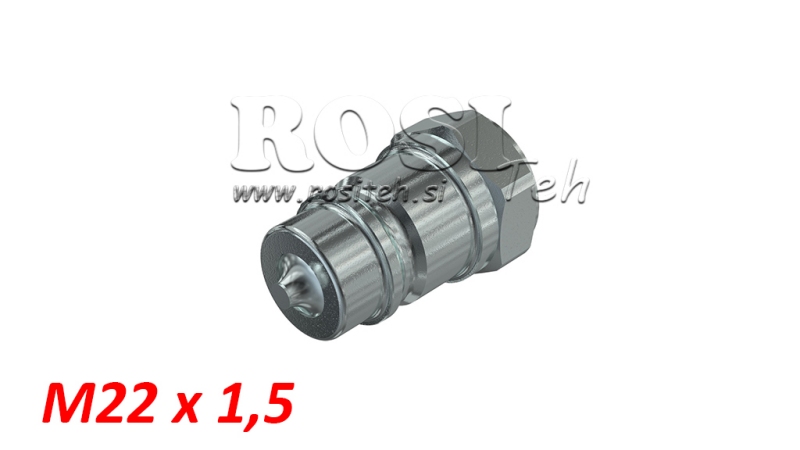 ACOPLAMENTO RÁPIDO PARA TRATOR MACHO M22X1.5
