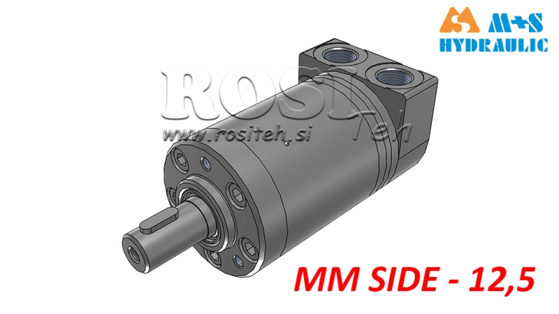 MOTOR HIDRAULIC MM 12.5 - LATERAL