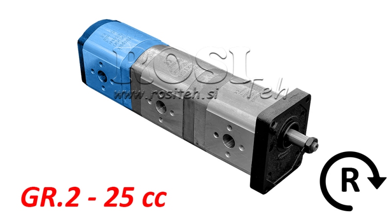 HIDRAULIKUS SZIVATTYÚ 20C25X066 REAR GR.2 25 CC JOBB