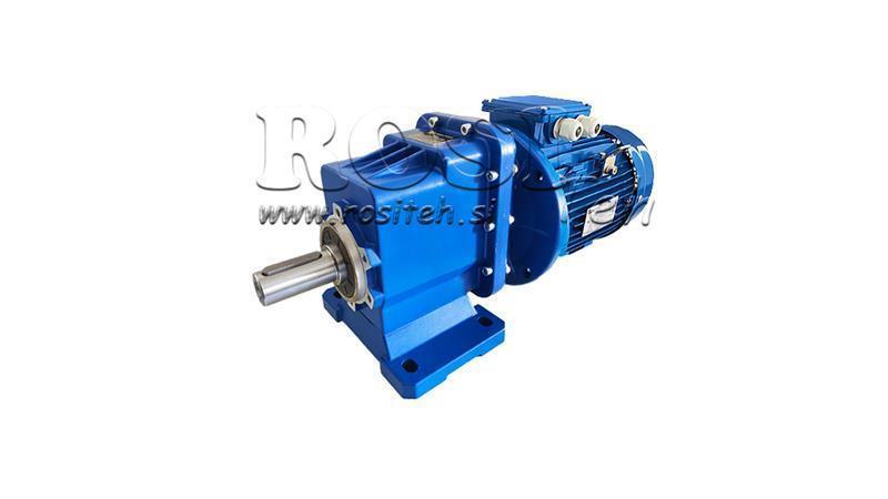 1Фаза 1.5kW-ЕЛЕКТРИЧЕСКИ МОТОР С ERC03 РЕДУКТОР MS90 55rpm