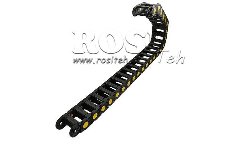 GUIDE KÆDE TIL HYDRAULISKE SLANGER CK25a (højde 25mm-bredde 60mm)