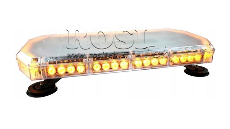 LED MAGNETISCHER STROBE ROTIERENDES LICHT 56 LED 156W 12V-24V