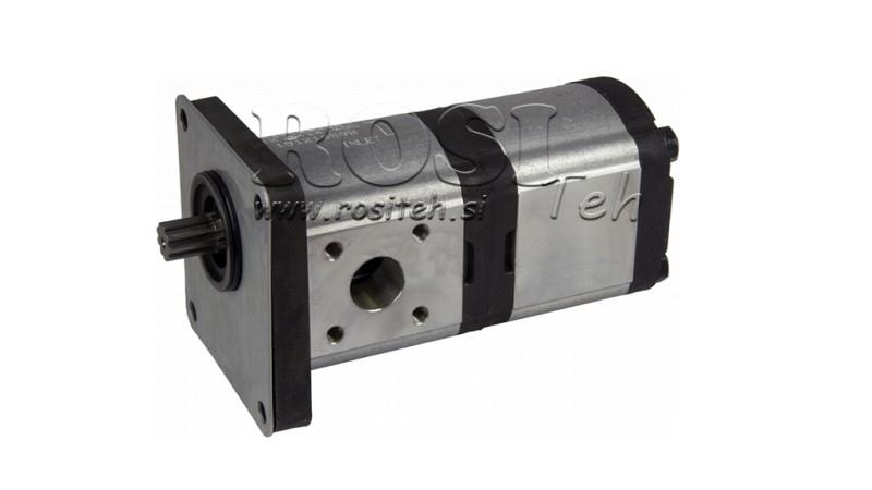 HYDRAULICKÉ ČERPADLO TRAKTOR - OEM 47129338 - CNH TLA 4WD 23 11 cc ĽAVÉ