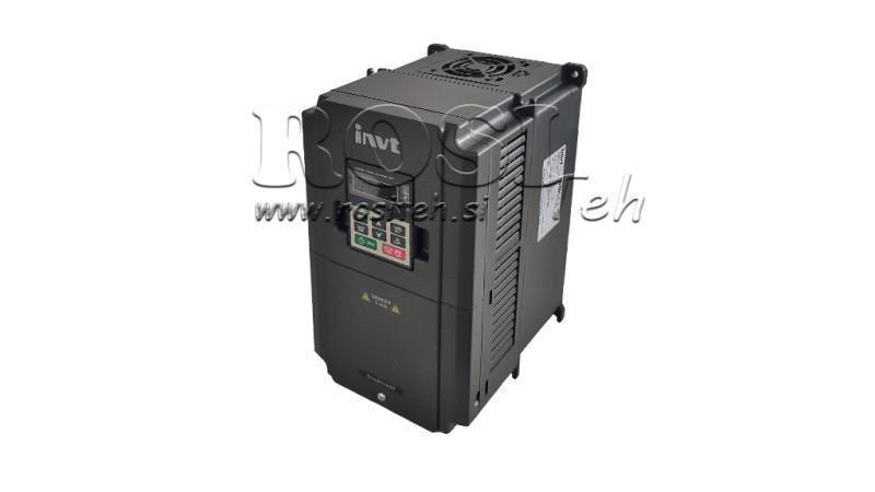 CONVERTITORE DI FREQUENZA–INVERTER 3fase 5,5kW GD20-5R5G-4-EU