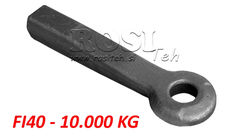 VASTE SLEEPHAKEN FI40 55X65 L380 - 10000KG/1500KG