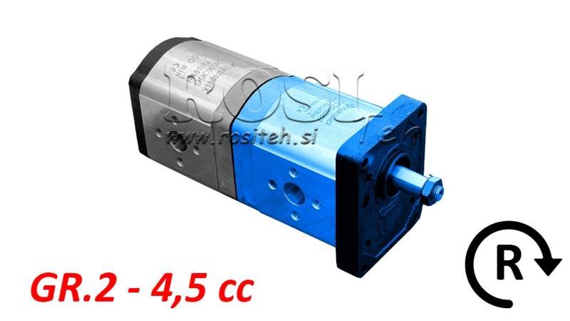 HYDRAULICKÉ PUMPA 20C4,5X067 PŘEDNÍ GR.2 4,5 CC PRAVÁ
