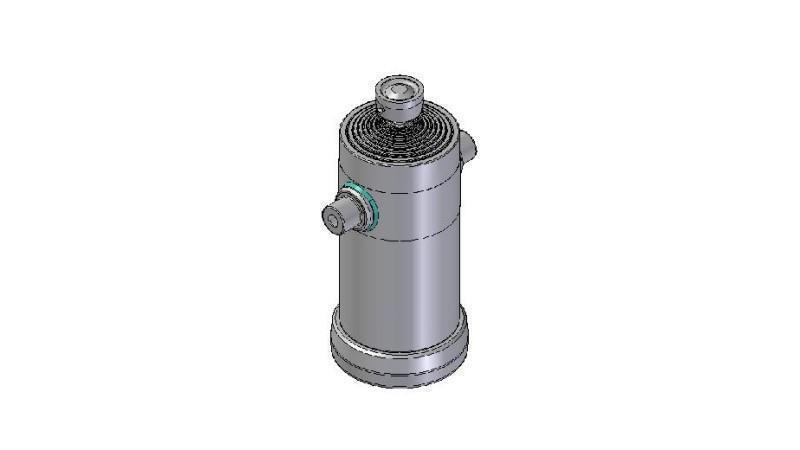 1033S - TELESCOPISCHE CYLINDER STANDAARD/BAL 10 FASES REIS 3230 DIAMETER 270