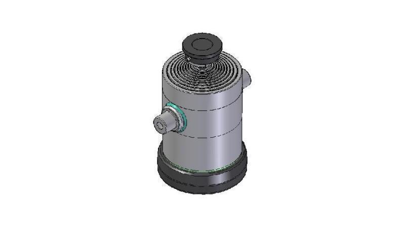 1052S - TELESCOPISCHE CYLINDER STANDAARD/BAL 10 FASES SLAG 2750 DIAMETER 300