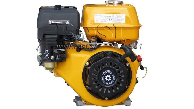 MOTORE BENZINA EG4-270cc-6,56kW-8,92HP-3.600 U/min-H-KW25x88.2-avvio manuale