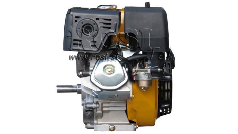 benzin motor EG4-420cc-9,6kW-13,1HP-3.600 U/min-H-KW25x88.5-kézi inditás