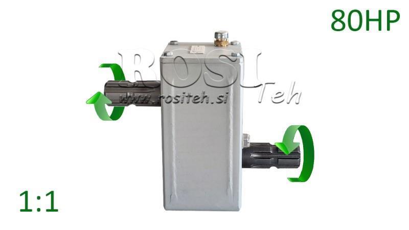 TRACTOR REDUCER - INVERSION 1:1 (80HP-60kW) MÄNNLICH-MÄNNLICH