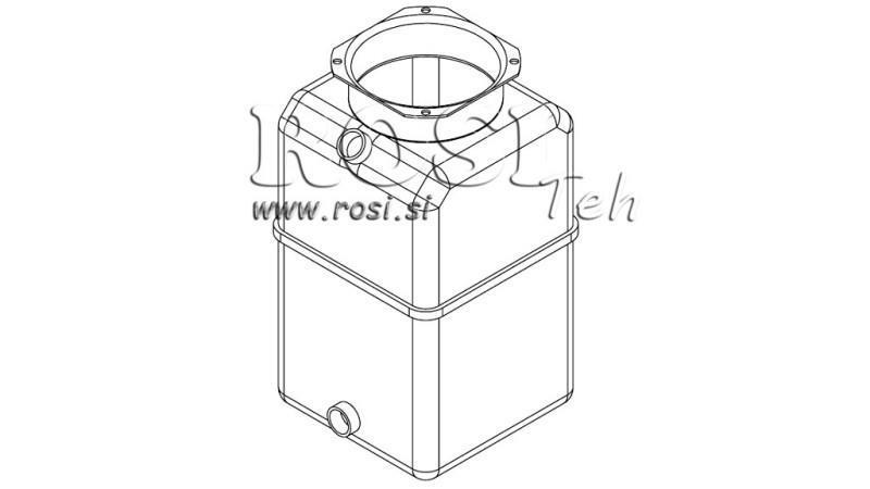 PVC RESERVOIR RULLE PP 8 LITER HORIZONTAL-VERTIKAL