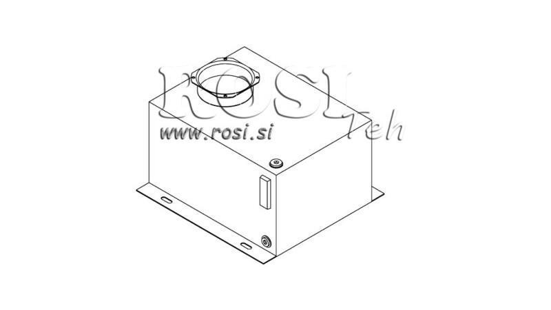 NÁDRŽ KOVOVÝ BOX PP 20 LITER HORZONTAL-VERTICAL