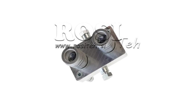 MULTI-FASTER COUPLER 2wie BSP1/2  NEW TYPE