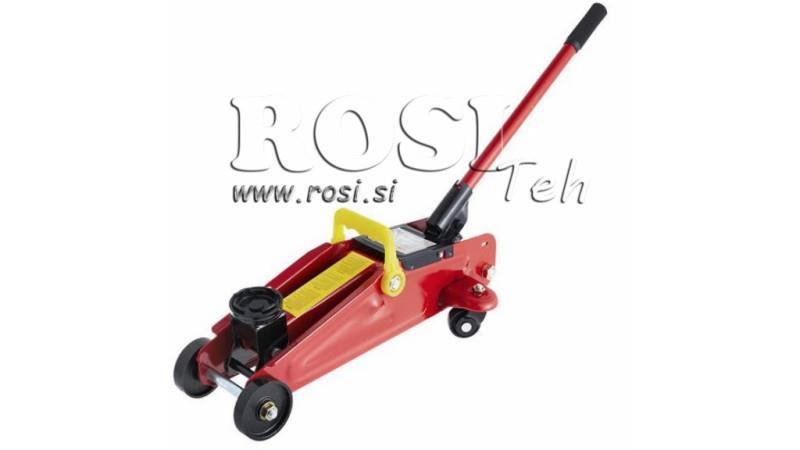 LIFT HIDRAULIC CU FOARFECE PE ROȚI 2 Tone