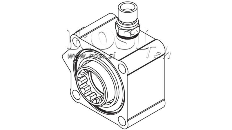 HYDRAULIKPUMPENANTRIEB - ZF ALUMINIUM MIT SCHALTER