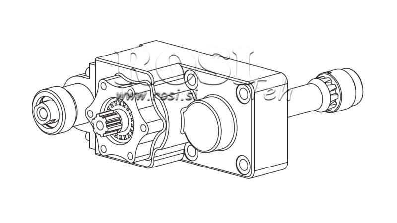 ULOSTULO HYDRAULISELLE PUMPPULLE - IVECO 2895